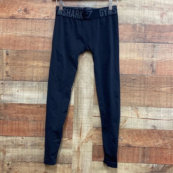 Gymshark Pants - Gymshark Black Seamless Banded Leggings XS